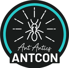 Ant Antics ANTCON badge